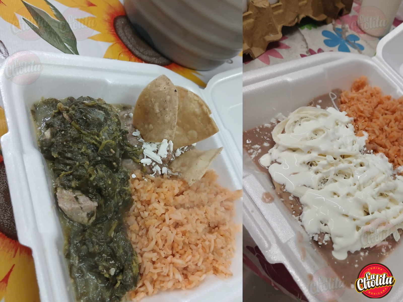 Gordita de tinga de pollo — La Cholita cocina mexicana